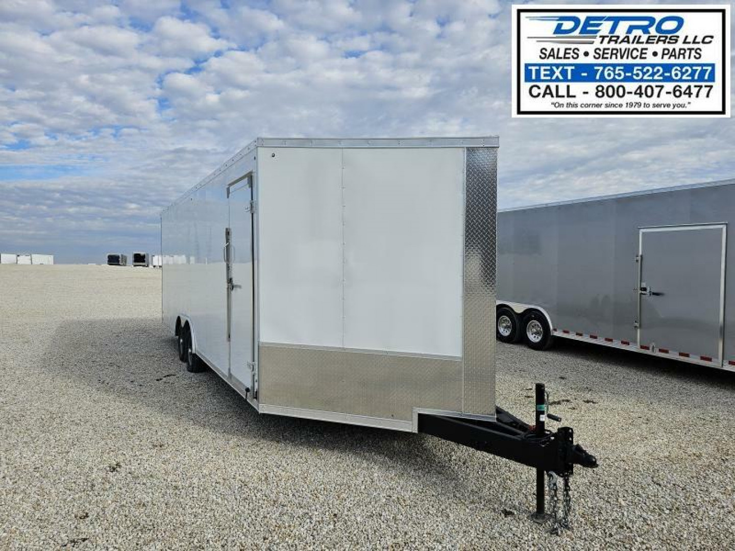 New 2024 Discovery Trailers 8.5' x 24' 10K Ramp Door Enclosed Airplane Hauler Trailer