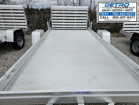 New 2024 Aluma 7814ES-A 3K Torsion Idler Utility Trailer