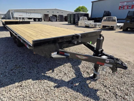 New 2025 H and H Trailer 102x20 Standard Duty Bumper Pull Deckover Trailer  14K