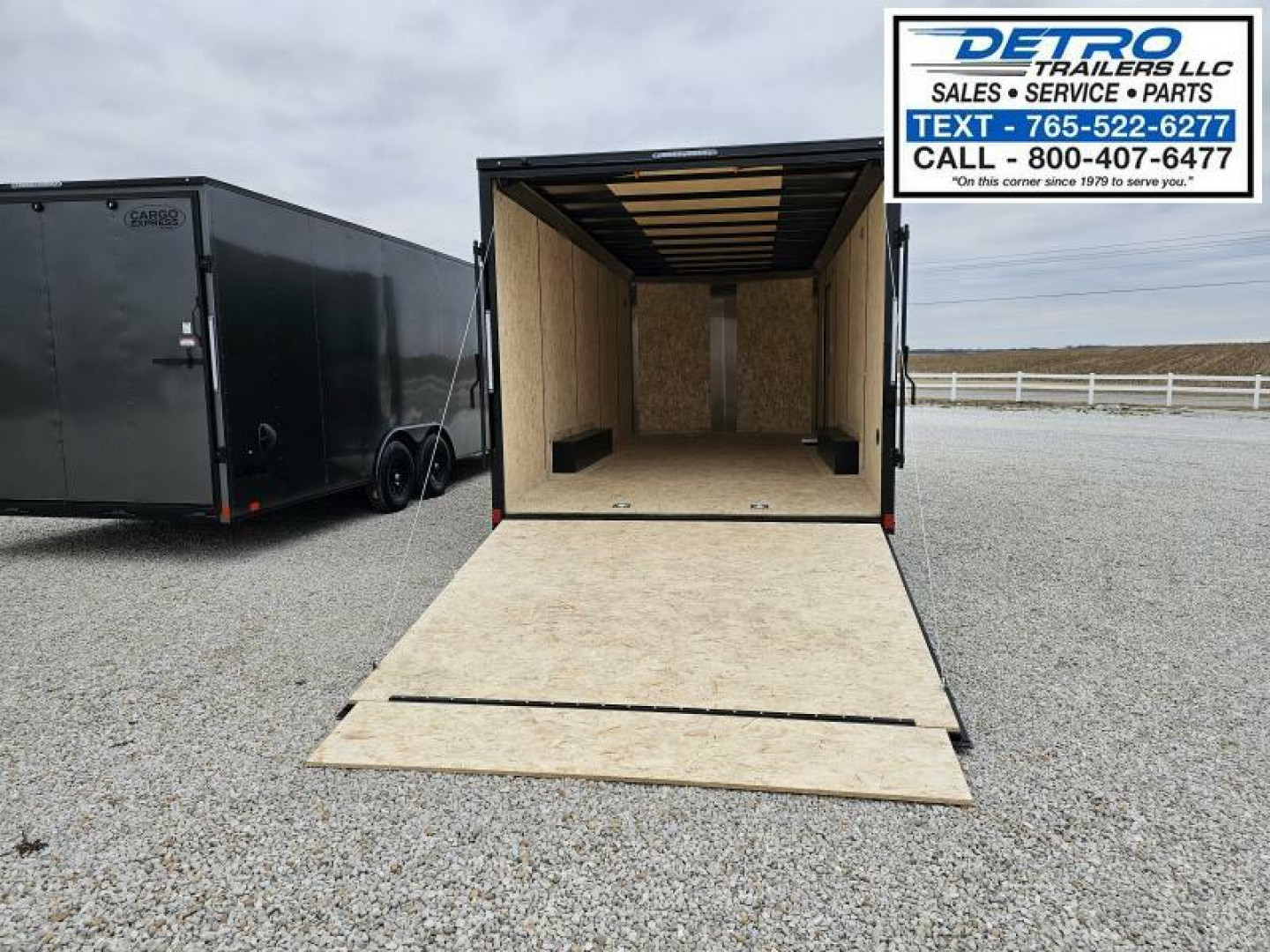 New 2024 TOTAL BLACK-OUT Cargo Express EX DLX 8.5' x 20' 7K Enclosed Car Hauler Trailer