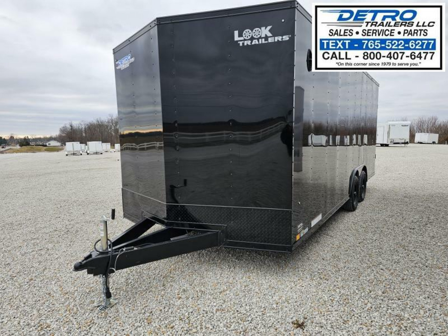 New 2024 TOTAL BLACK-OUT Cargo Express EX DLX 8.5' x 20' 7K Enclosed Car Hauler Trailer