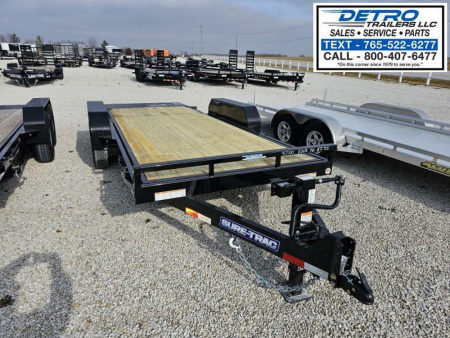 New 2024 Sure-Trac 7' x 18' 14K Tilt Bed Equipment Trailer