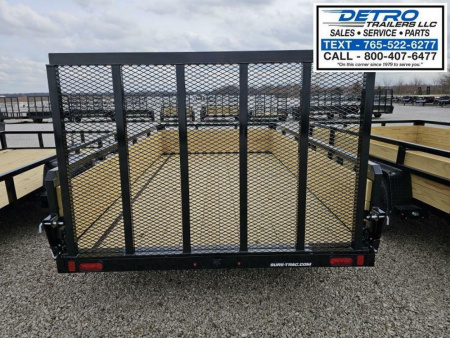 New 2024 Sure-Trac 7' x 12' 3K Idler Three Board Tube Top Trailer