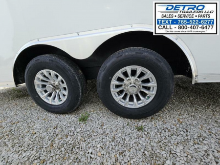 New 2024 Sure-Trac 8.5' x 18' 10K Landscape Pro Round Top Ramp Door Enclosed Cargo Trailer