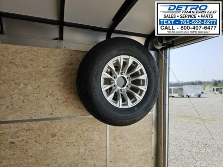 New 2024 Sure-Trac 8.5' x 18' 10K Landscape Pro Round Top Ramp Door Enclosed Cargo Trailer