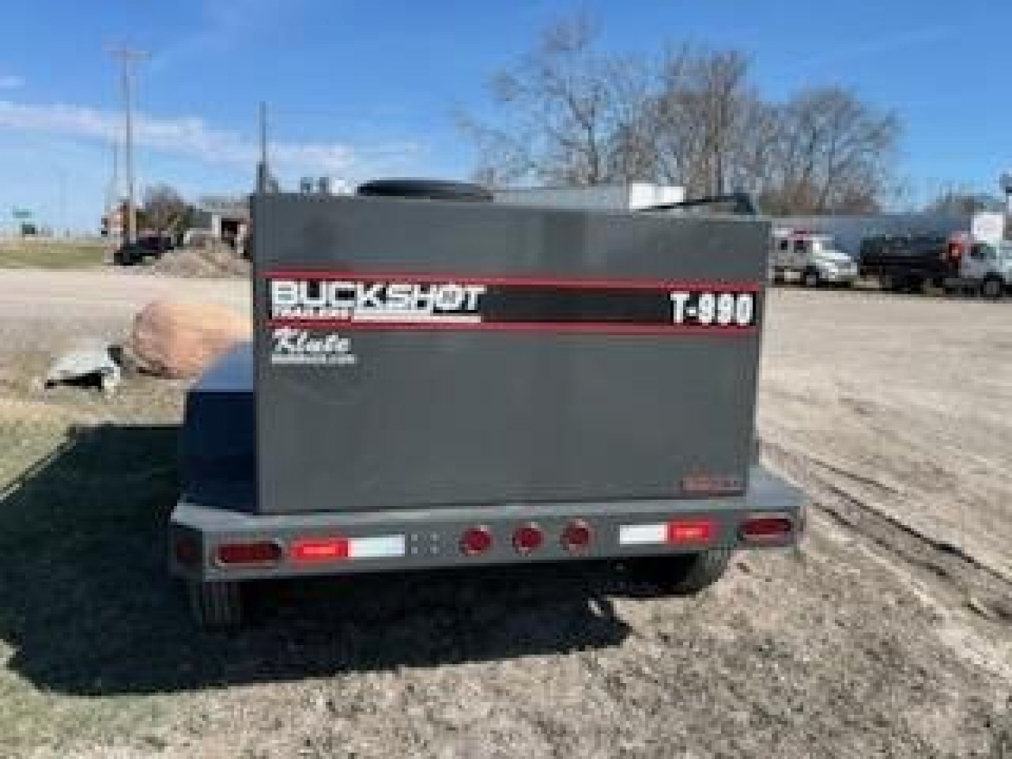New 2025 Buckshot Trailers 990 Fuel Trailer