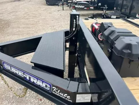 Used 2025 Sure-Trac 8.5 x 22+4 Heavy Duty Power Tilt Deckover Trailer  17.6k