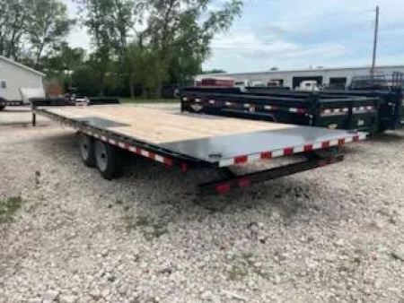 Used 2025 Sure-Trac 8.5 x 22+4 Heavy Duty Power Tilt Deckover Trailer  17.6k