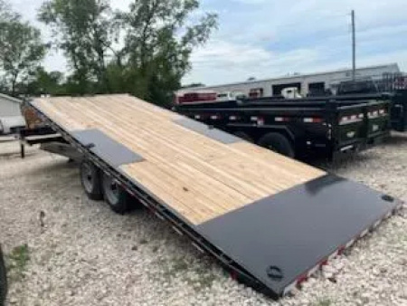 Used 2025 Sure-Trac 8.5 x 22+4 Heavy Duty Power Tilt Deckover Trailer  17.6k