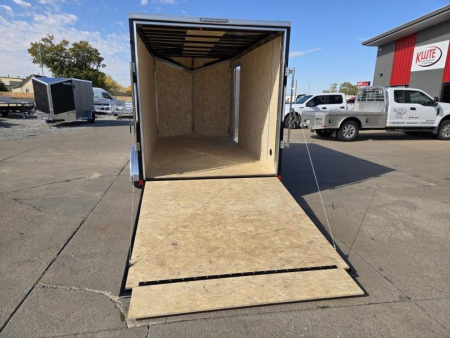 New 2025 Formula Trailers 7x14 Conquest Flat Top Sloped V-Nose Cargo / Enclosed Trailer 7K