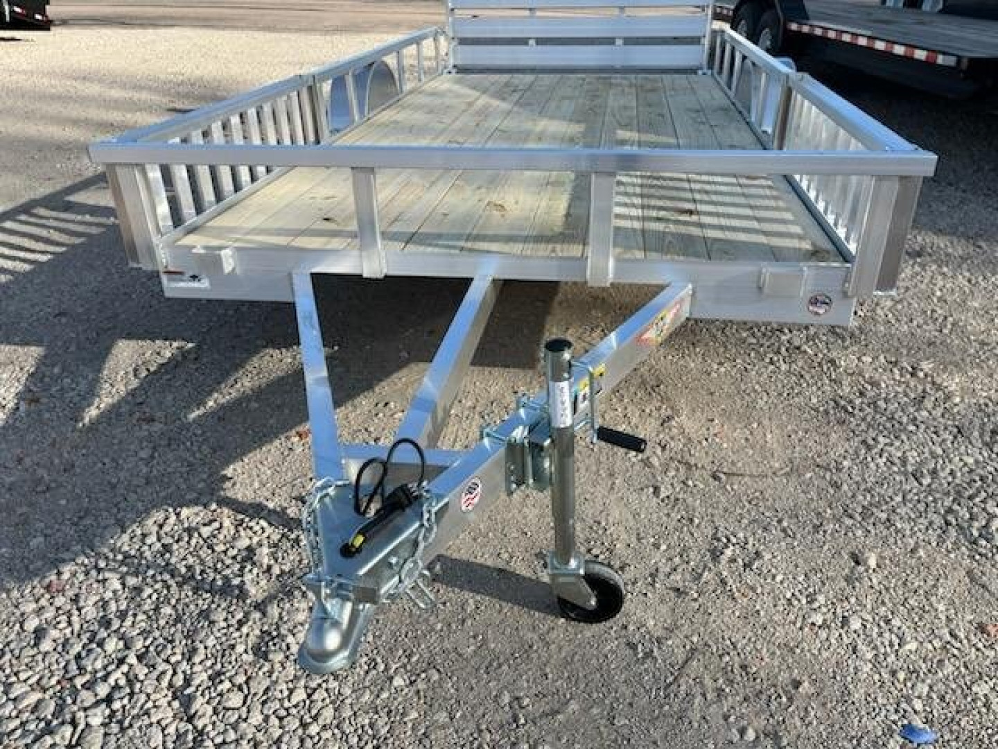 New 2025 H and H Trailer 82x14 Aluminum ATV Trailer  3K Idler