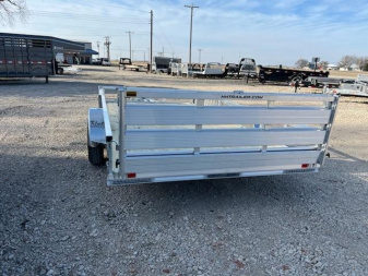 New 2025 H and H Trailer 82x14 Aluminum ATV Trailer  3K Idler