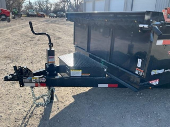 New 2025 H and H Trailer 83x14 Industrial Dump Trailer  14K Scissor