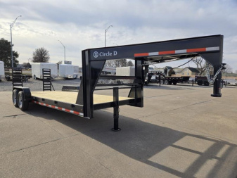 New 2025 Circle D 20+2 GNLP Equipment Trailer