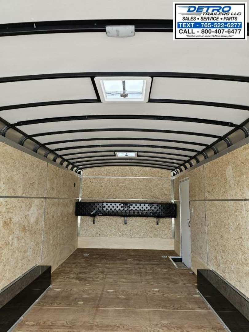 New 2024 Sure-Trac 8.5' x 20' 10K Landscape Pro Enclosed Round Top Cargo Trailer