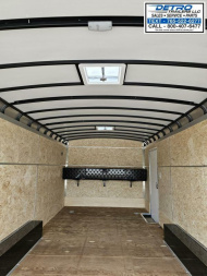 New 2024 Sure-Trac 8.5' x 20' 10K Landscape Pro Enclosed Round Top Cargo Trailer