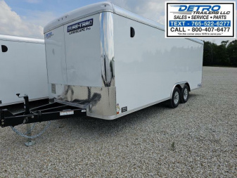 New 2024 Sure-Trac 8.5' x 20' 10K Landscape Pro Enclosed Round Top Cargo Trailer