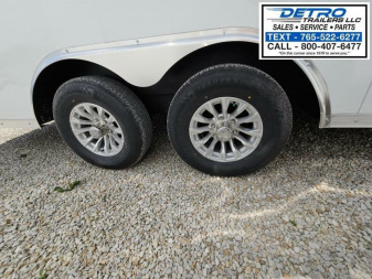 New 2024 Sure-Trac 8.5' x 20' 10K Landscape Pro Enclosed Round Top Cargo Trailer