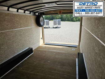 New 2024 Sure-Trac 8.5' x 20' 10K Landscape Pro Enclosed Round Top Cargo Trailer