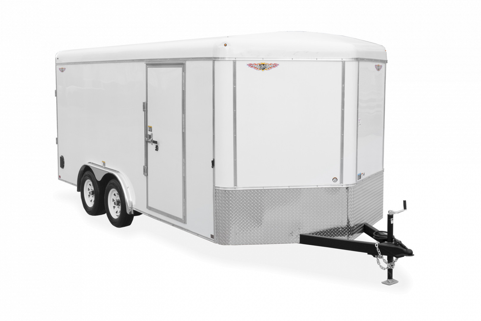 New 2027 H&H Trailers 8x18 HH Series Round Top V-Nose Enclosed Cargo Trailer 7K Tandem Cargo / Enclosed Trailer