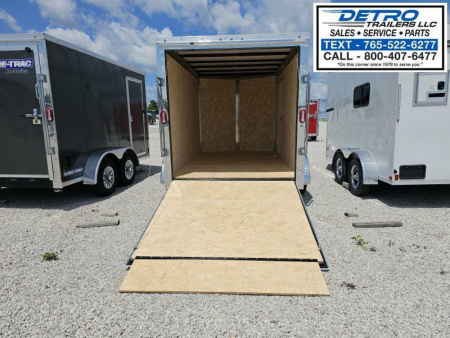 New 2024 Sure-Trac 7' x 12' 7K Ramp Door Pro Series Enclosed Wedge Cargo Trailer