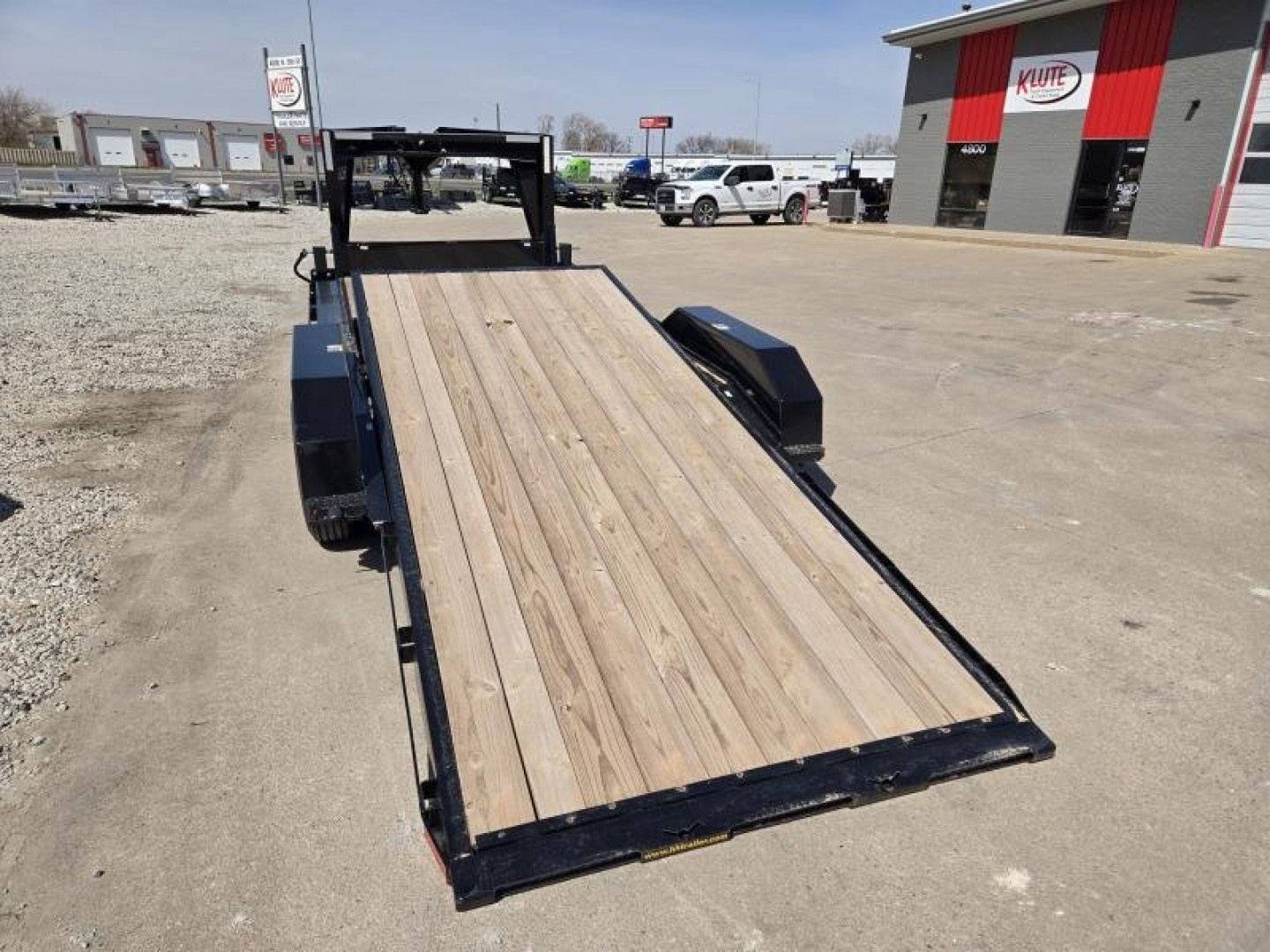 New 2027 H&H Trailers 82x16+6 Gooseneck Gravity Tilt Equipment Trailer 16K Equipment Trailer