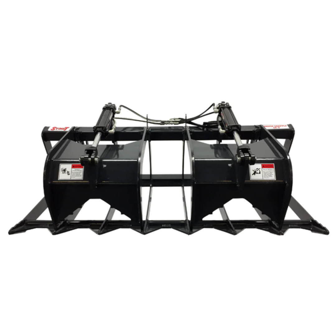 New Stout Skid Steer 66-9 Brush Grapple Attachment
