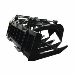 New Stout Skid Steer 72-8 Brush Grapple Attachment