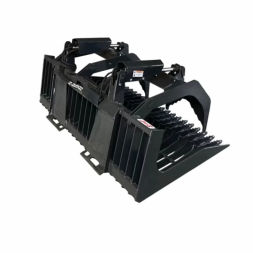 New Stout Skid Steer 72-3 Rock Bucket Grapple Attachment