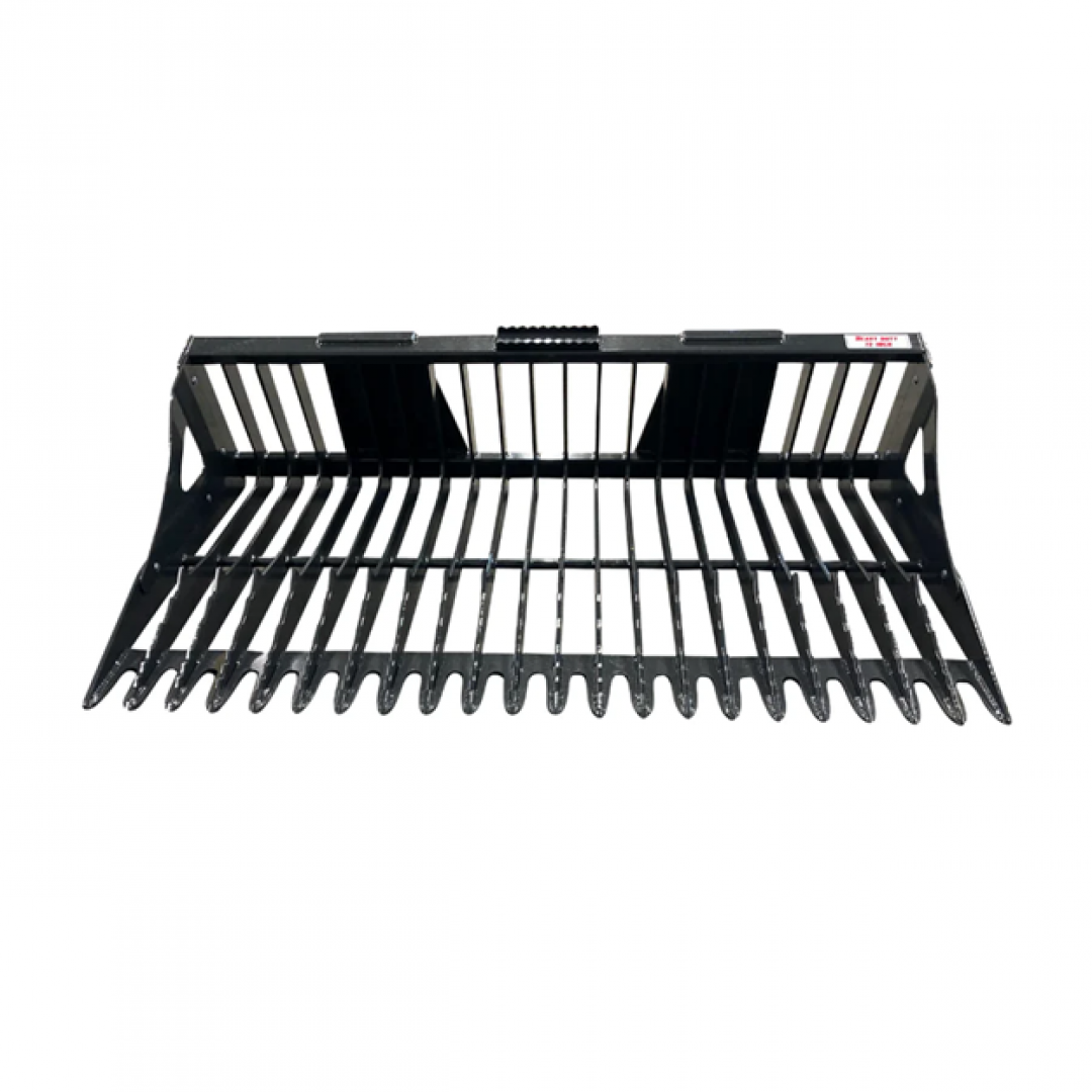 New Stout Skid Steer 72-3 Rock Bucket Attachment