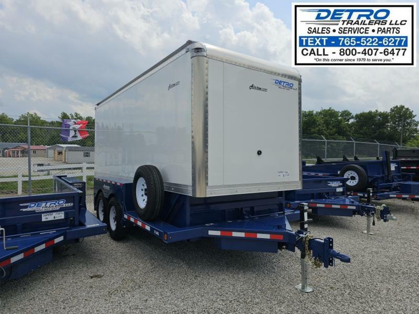 New 2025 Air Tow E-16XL Enclosed Ground Entry Cargo Trailer- Drop-Deck