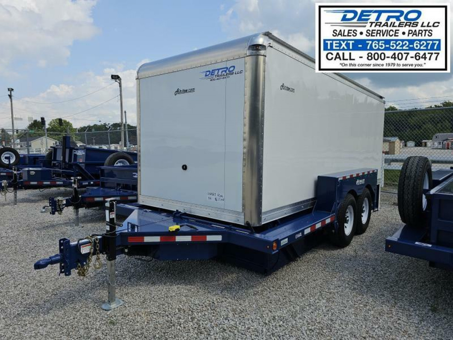 New 2025 Air Tow E-16XL Enclosed Ground Entry Cargo Trailer- Drop-Deck