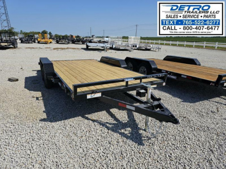 New 2025 Sure-Trac 7' x 16' (14+2) 7K C-Channel Car Hauler Trailer