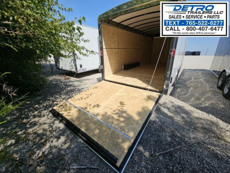 New 2025 Sure-Trac 8.5' x 20' 10K Pro Series Enclosed Round Top Car Hauler Trailer