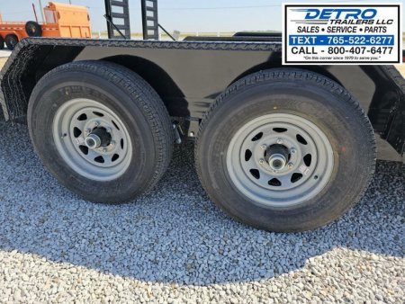 New 2025 Sure-Trac 7' x 24' (22+2) 10K C-Channel Car Hauler Trailer