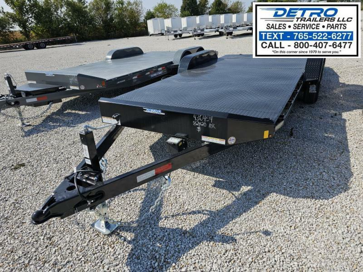 New 2024 Sure-Trac 7' x 20' (16+4) 10K Steel Deck Car Hauler Trailer