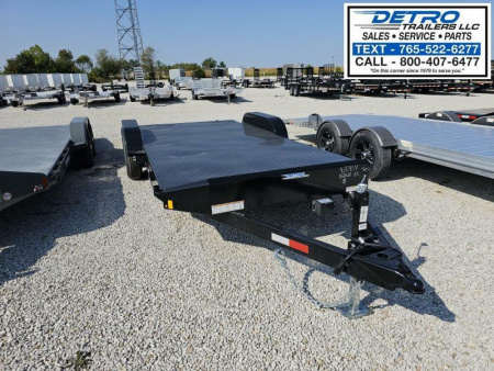 New 2024 Sure-Trac 7' x 20' (16+4) 10K Steel Deck Car Hauler Trailer