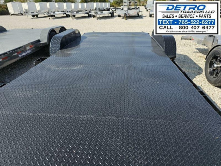 New 2024 Sure-Trac 7' x 20' (16+4) 10K Steel Deck Car Hauler Trailer