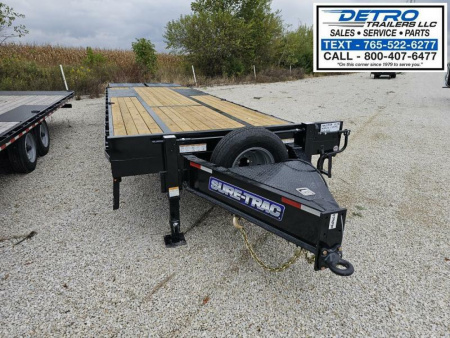 New 2025 Sure-Trac 102" x 30' (25+5) 25.9K HD Low Profile Beavertail Deckover Trailer
