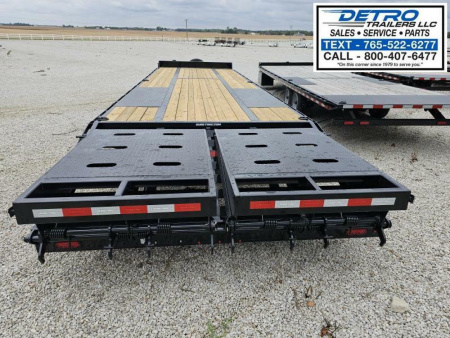New 2025 Sure-Trac 102" x 30' (25+5) 25.9K HD Low Profile Beavertail Deckover Trailer