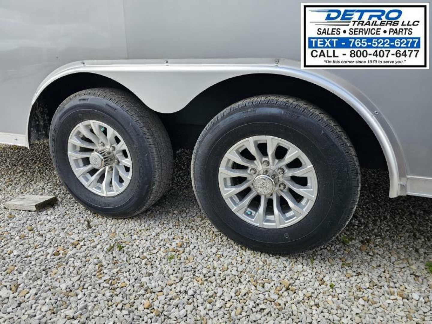 New 2023 SILVER Sure-Trac 8.5' x 20' 10K Landscape Pro Enclosed Cargo Trailer w/ Fuel Storage