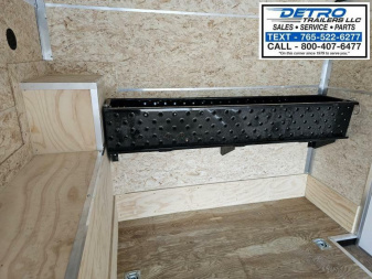 New 2023 SILVER Sure-Trac 8.5' x 20' 10K Landscape Pro Enclosed Cargo Trailer w/ Fuel Storage