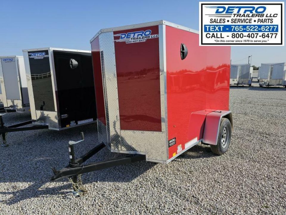 New 2025 Cargo Express EX DLX 5' x 8' Enclosed Cargo Trailer w/ Composite Siding