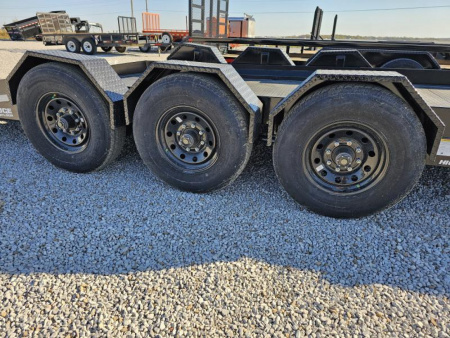 New 2024 Sure-Trac 7' x 24' 23.1K Tri-Axle Drop-Deck Equipment Trailer