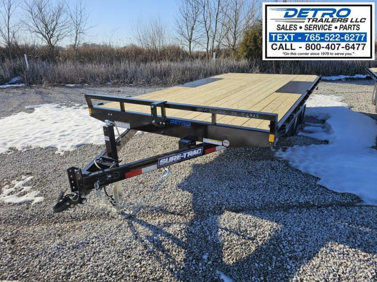 New 2025 Sure-Trac 102" x 16' 10K Low Profile Flat Deck Deckover Trailer