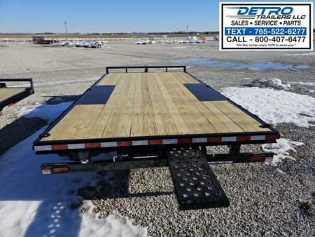 New 2025 Sure-Trac 102" x 16' 10K Low Profile Flat Deck Deckover Trailer