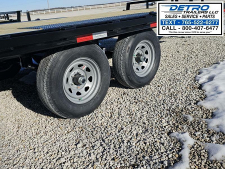 New 2025 Sure-Trac 102" x 16' 10K Low Profile Flat Deck Deckover Trailer