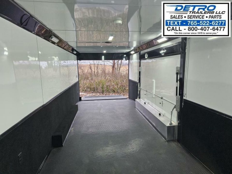 New 2024 Impact Trailers 8.5x28 10K Aftershock Car / Racing Trailer