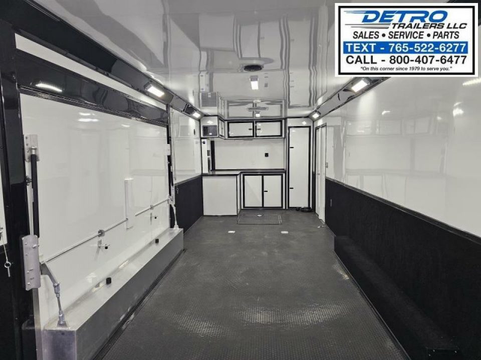 New 2024 Impact Trailers 8.5x28 10K Aftershock Car / Racing Trailer