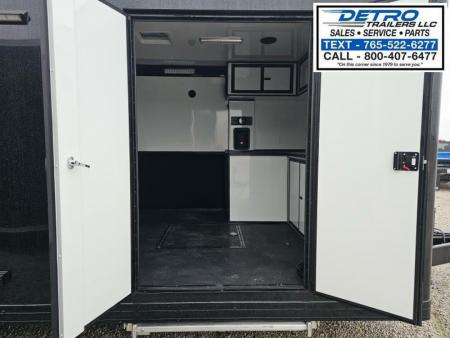 New 2024 Impact Trailers 8.5x28 10K Aftershock Car / Racing Trailer